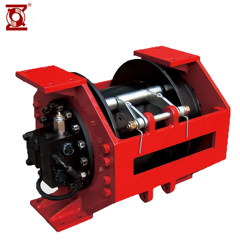Smail Size and High Transmission Efficiency Hydraulic Pulling Winch for Heavy Duty Truck