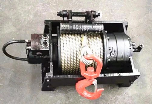 17600 Lb off Road Recovery Hydraulic Winch with Steel Wire Rope