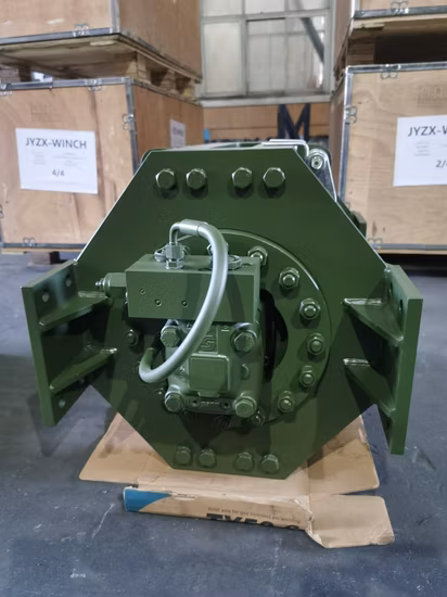 Smail Size and High Transmission Efficiency Hydraulic Pulling Winch for Heavy Duty Truck