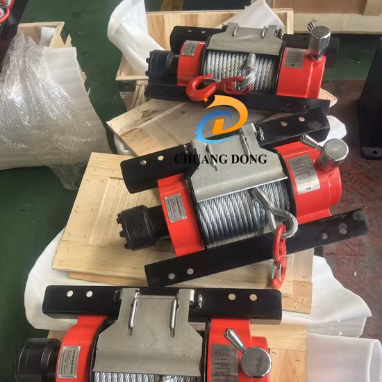High Quality 15t 20t 25t 30t Hydraulic Winch Vehicle Recovery Winches with CE ISO