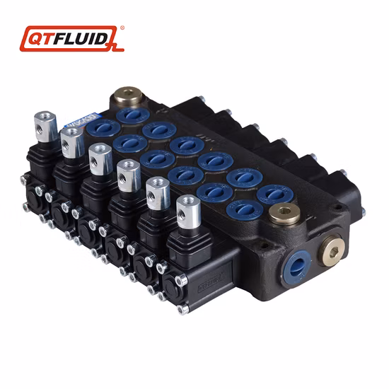 Hot Sale Hydraulic Valve Solenoid Operated Directional Control Valve Integral Multi